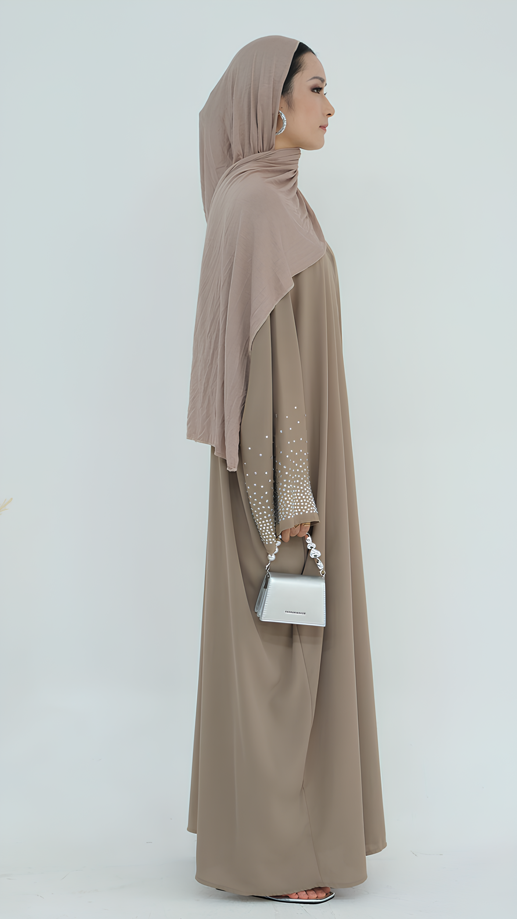 Liraya Midnight Sparkle Abaya