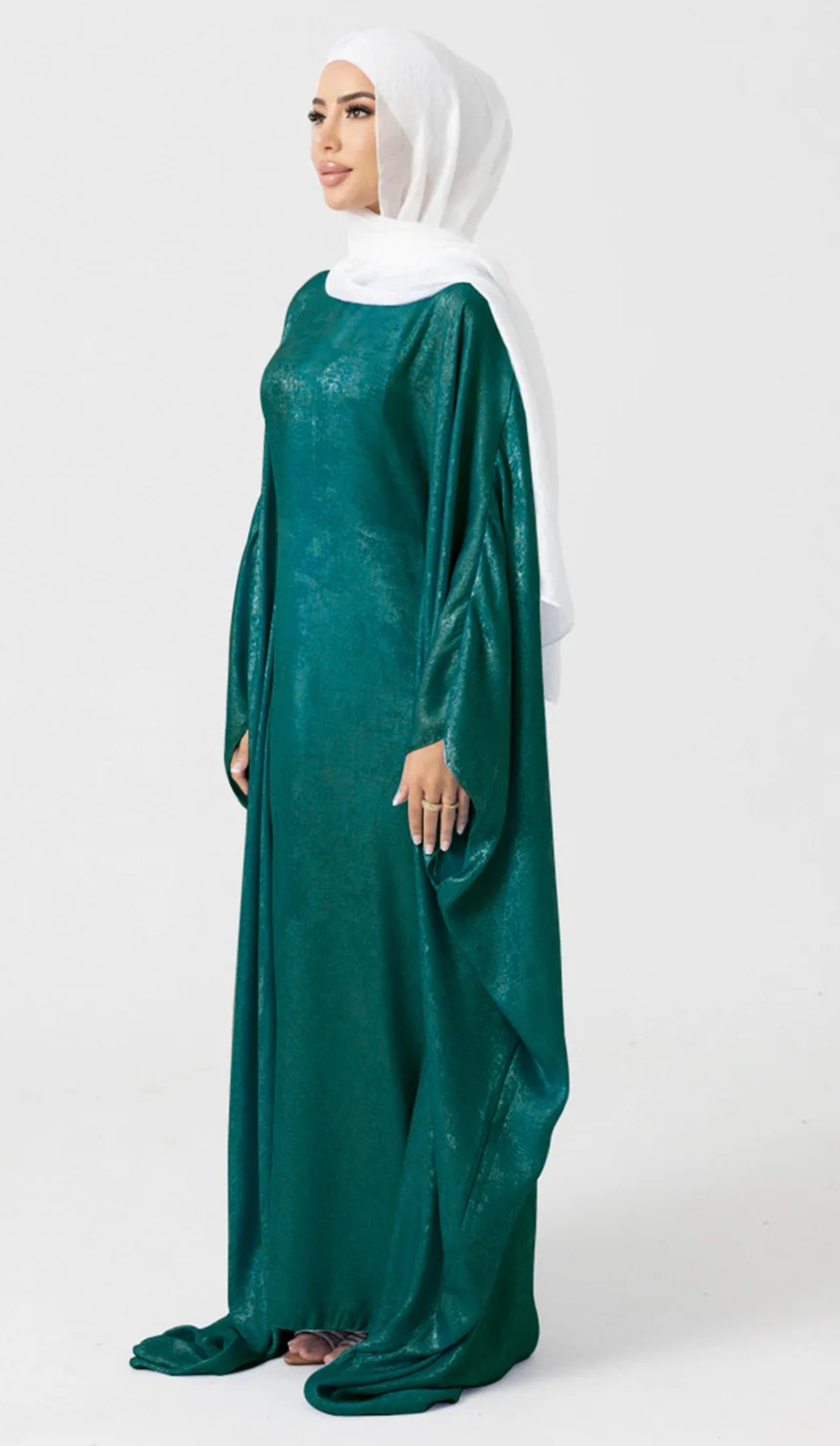 METALLISCHE SCHMETTERLINGS-ABAYA