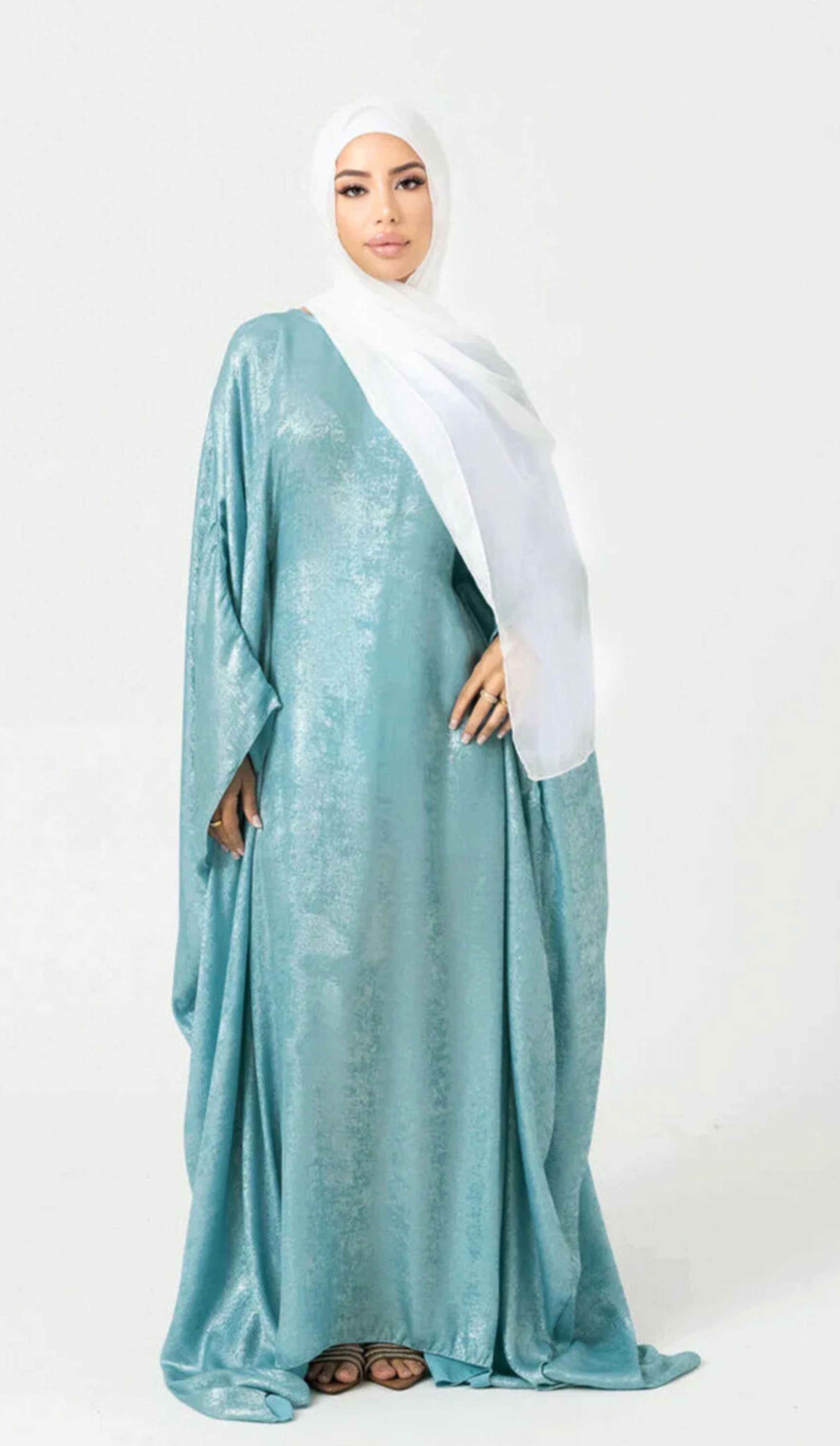 METALLISCHE SCHMETTERLINGS-ABAYA