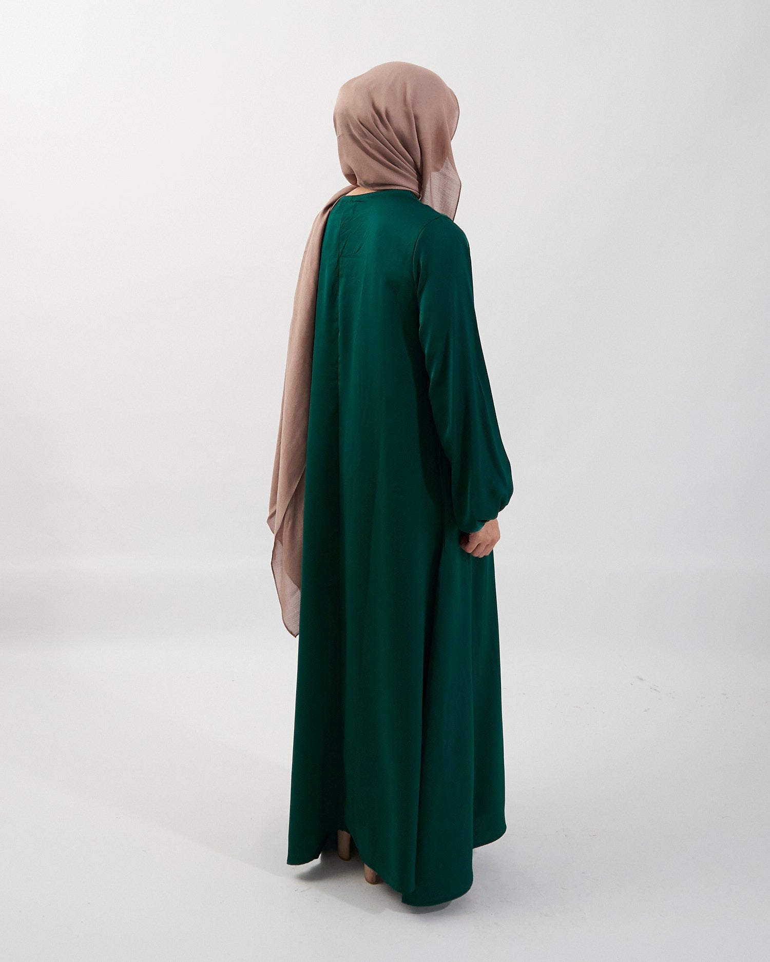 Jannah Abaya - Smaragdgrün