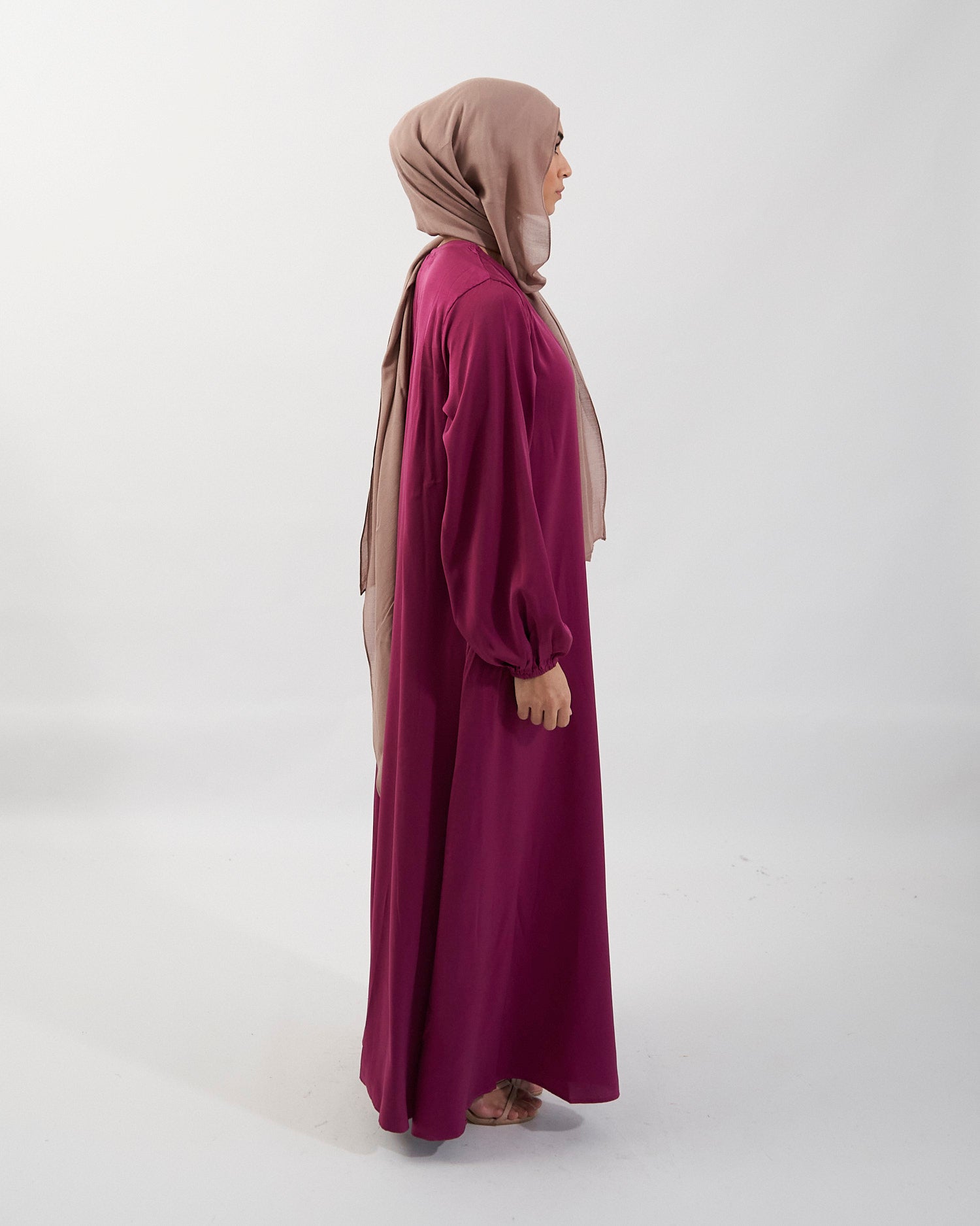 Jannah Abaya - Plum