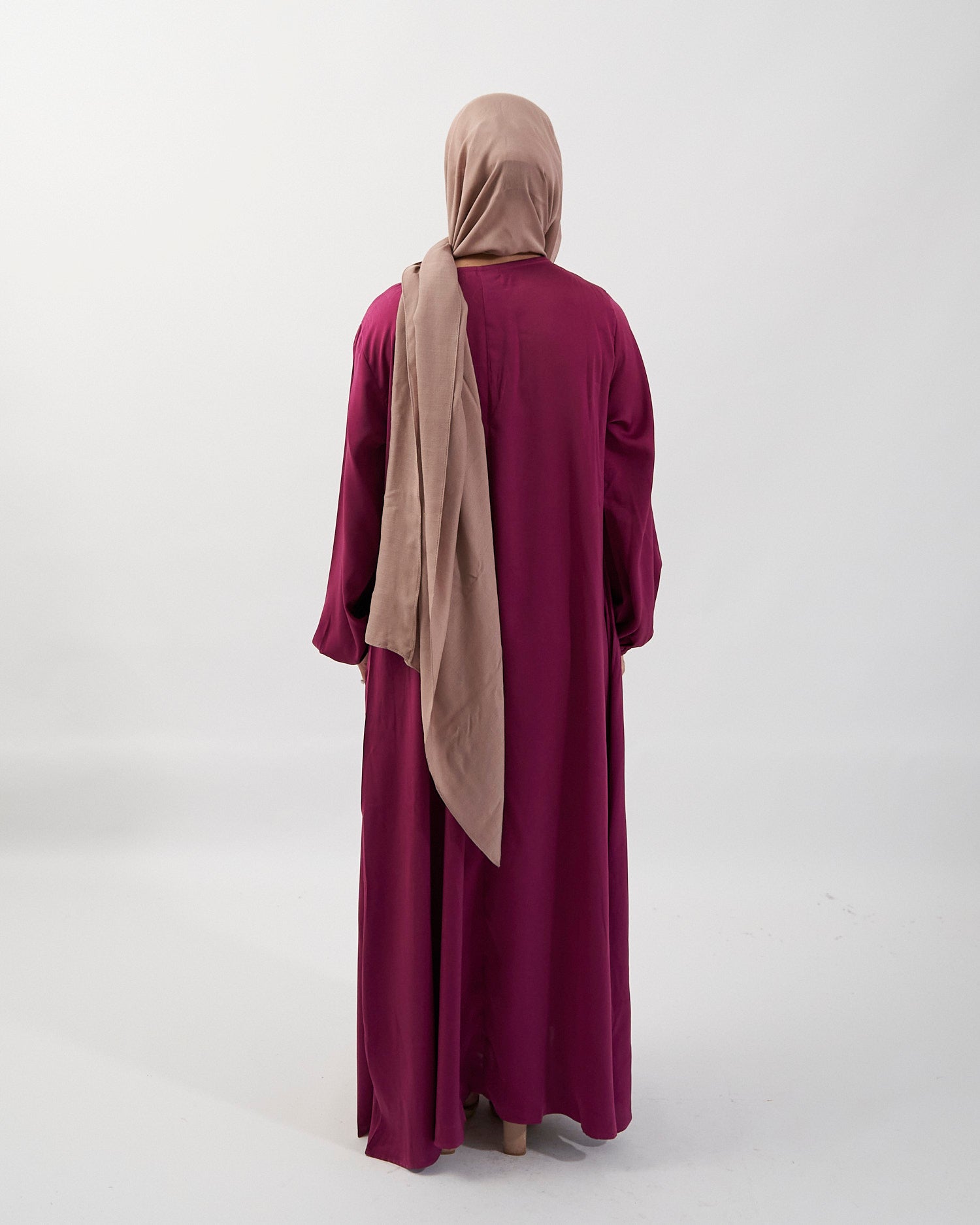 Jannah Abaya - Plum