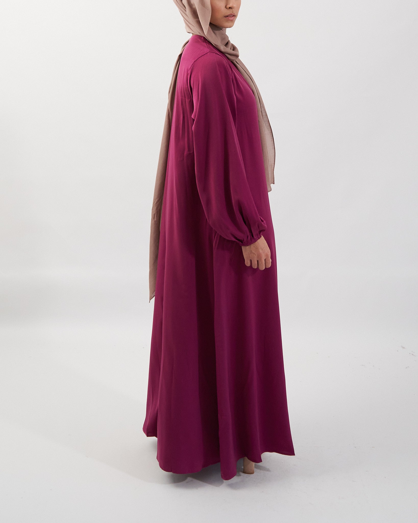 Jannah Abaya - Plum