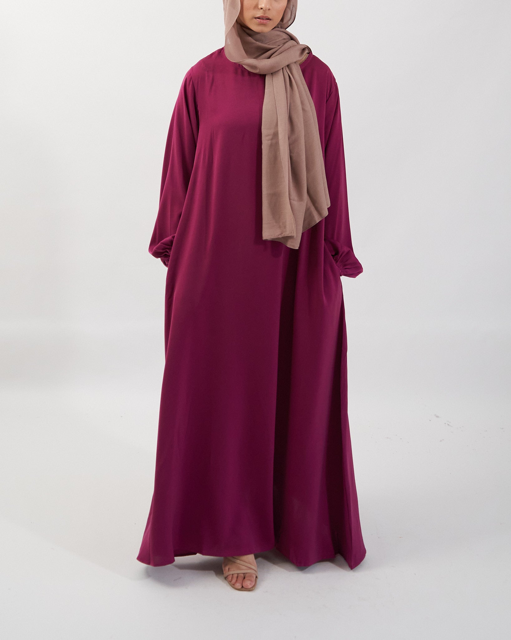 Jannah Abaya - Pflaume