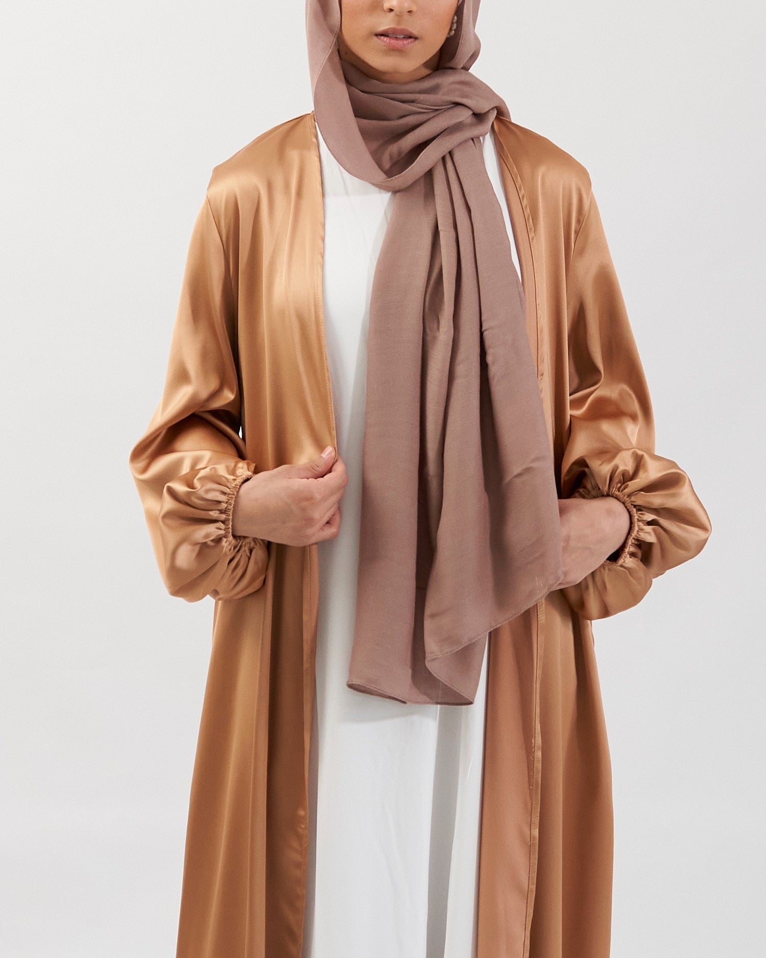 Noor Abaya - Gold