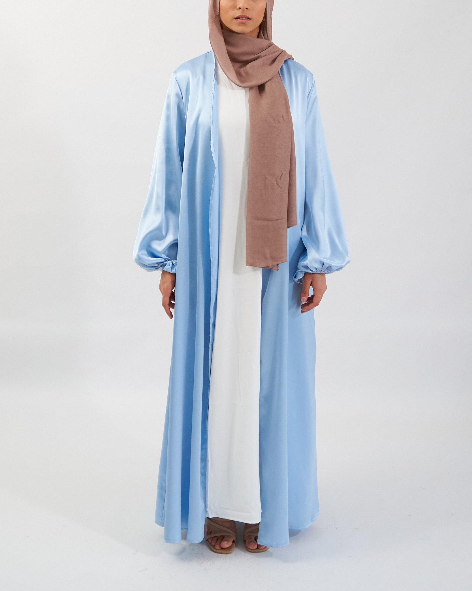 Noor Abaya - Sky Blue