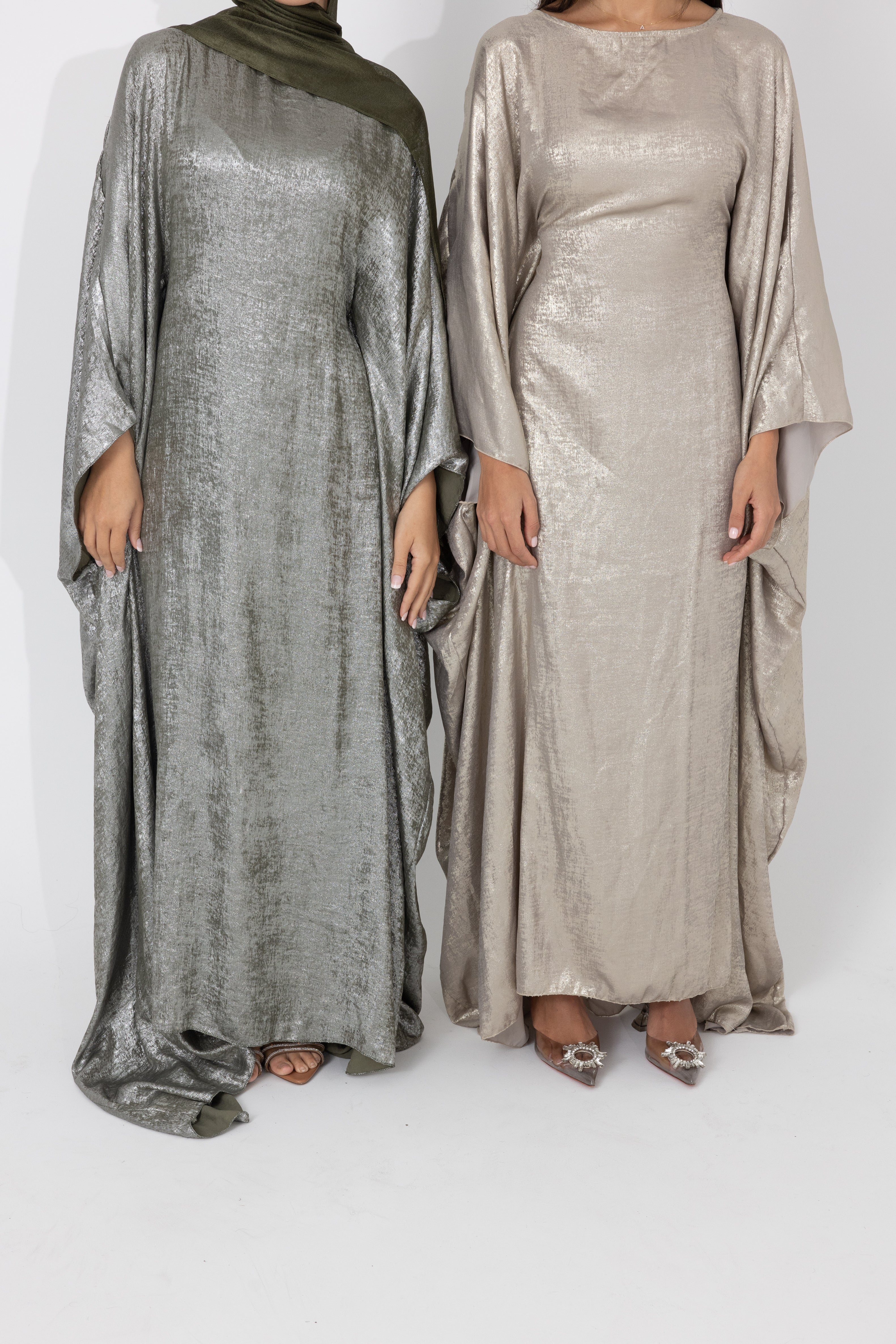 METALLISCHE SCHMETTERLINGS-ABAYA