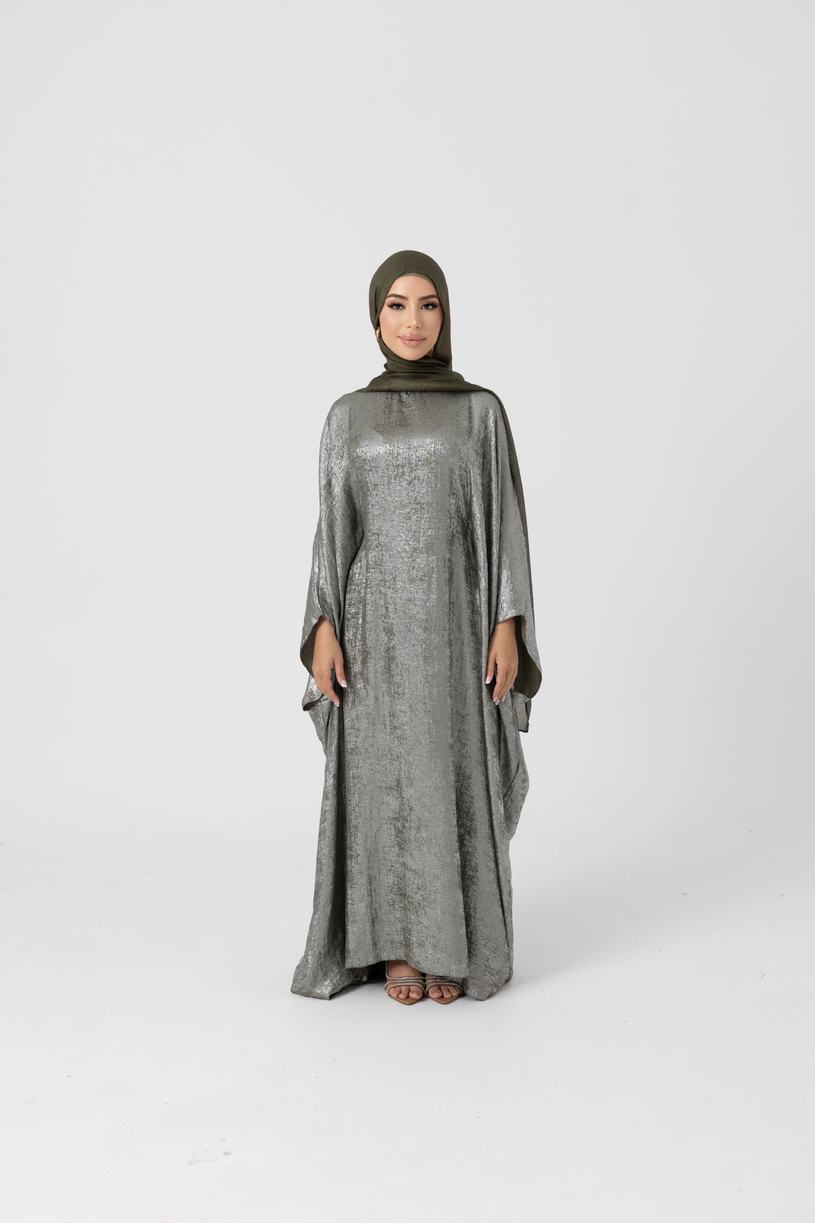 METALLISCHE SCHMETTERLINGS-ABAYA