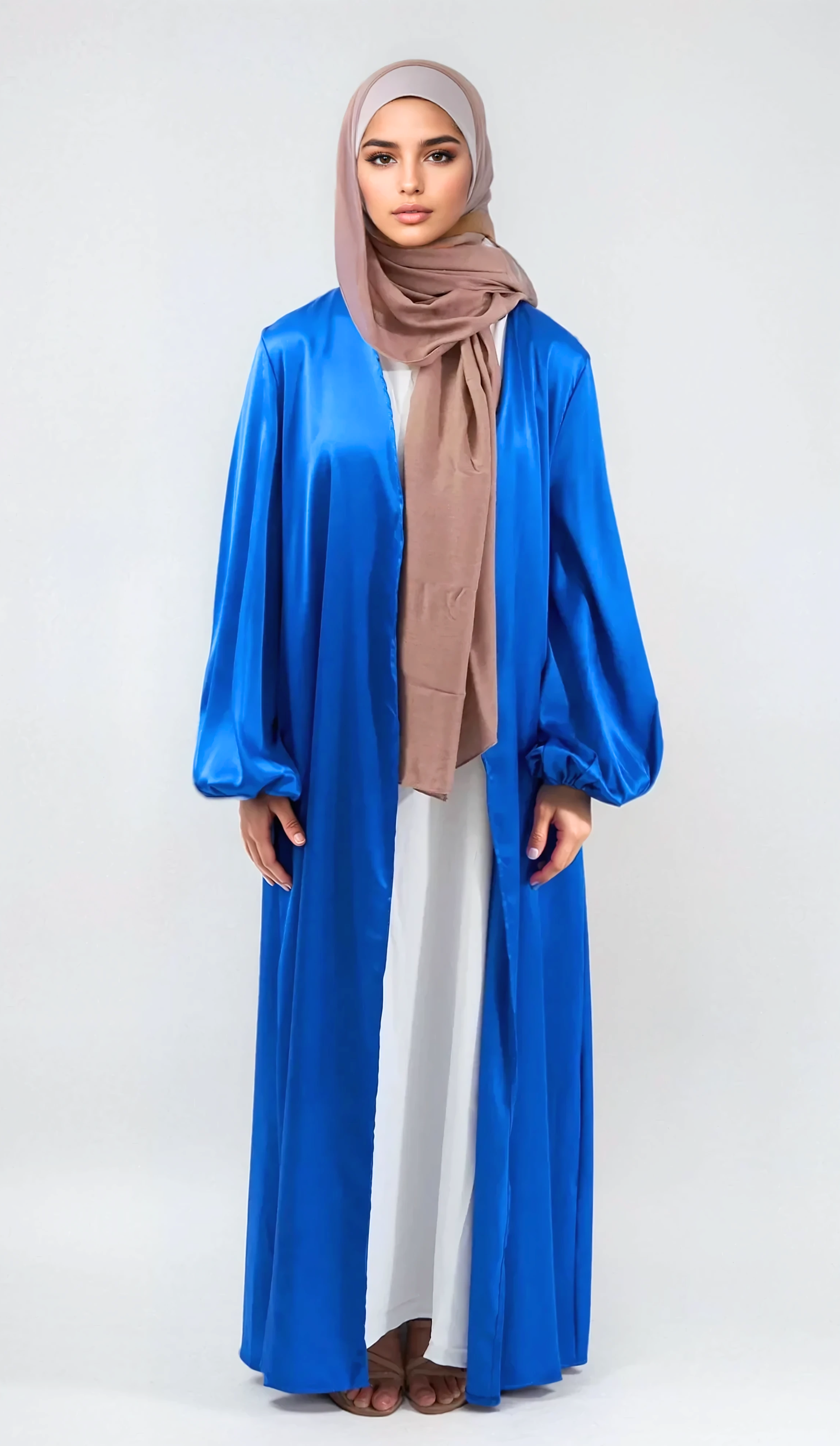 Noor Abaya - Royal Blue